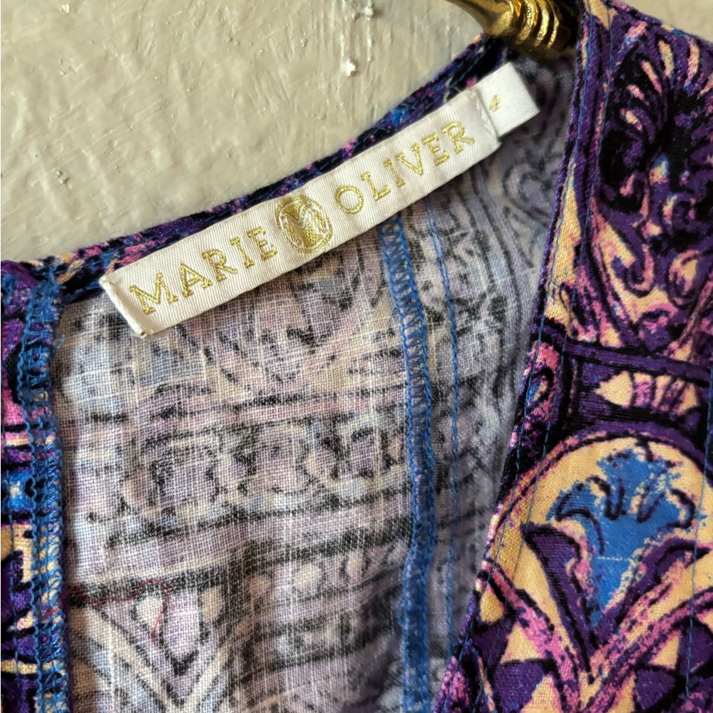 Marie Oliver Temma Dress In Muli - Picture 3 of 5